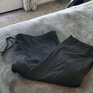 Men's Black Scrub Pants